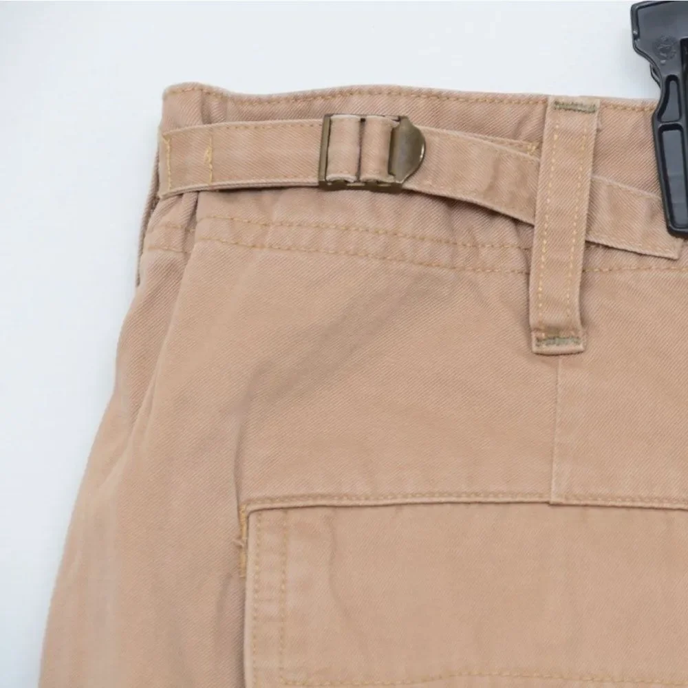 Tommy Hilfiger Men's 40 Khaki Cargo Short Adjustable Belt Straps Cotton Vacation - Picture 6 of 7